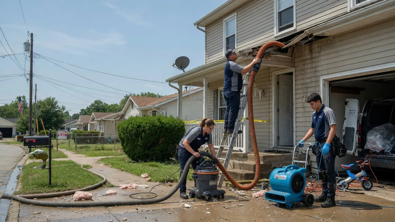 Water Damage Restoration in West Lebanon, IN near me